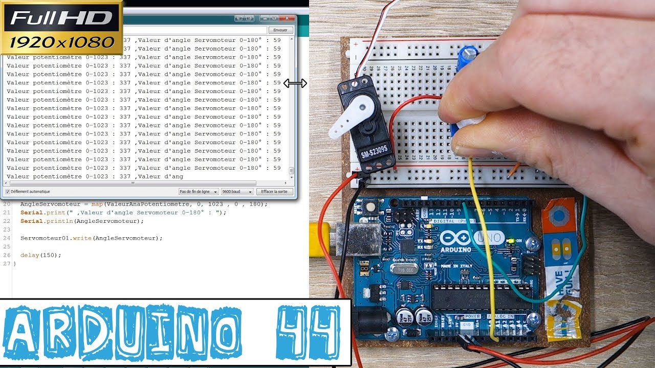 Testeur de servomoteur - Le blog de Nononux