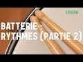 Apprendre  jouer de la batterie facilement  exercice de rythme 24