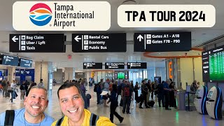 TPA Tour 2024  Tampa International Airport  Ultimate Guide