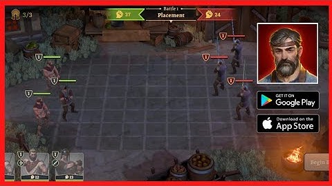 Battlesmiths: Blade & Forge Gameplay - Strategy RPG 「Android, iOS」