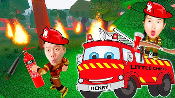 Changcady trải nghiệm trở thành lính cứu hỏa, dập tắt đám cháy tại bênh viện