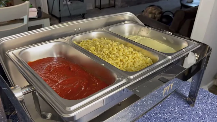 Review of Roll Top Chafing Dish Buffet Set Professional Chaffing Server Set