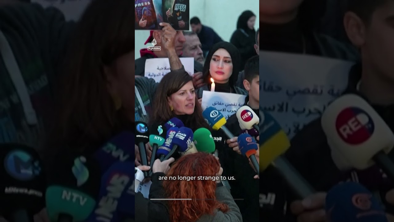 صحفيون في لبنان ينعون زملاءهم الذين قتلتهم إسرائيل