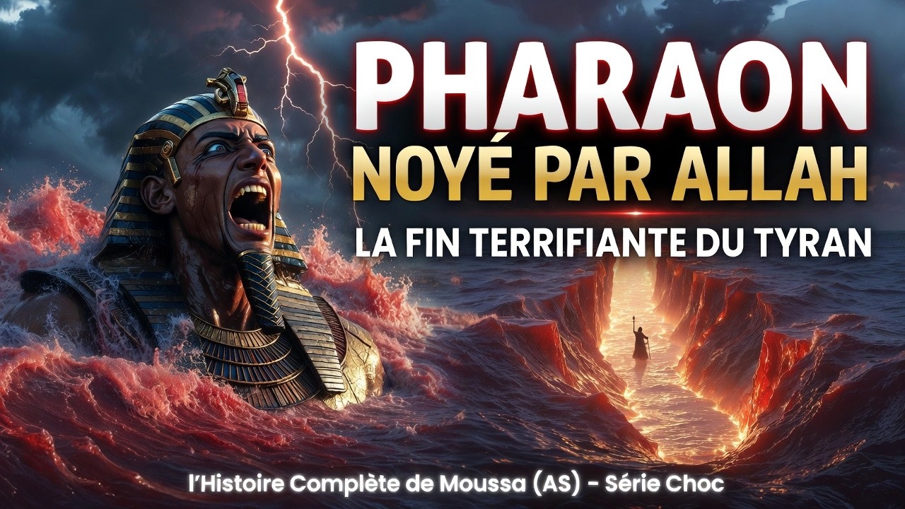 Pharaon s’est proclamé Dieu : Allah l’a noyé vivant devant des millions