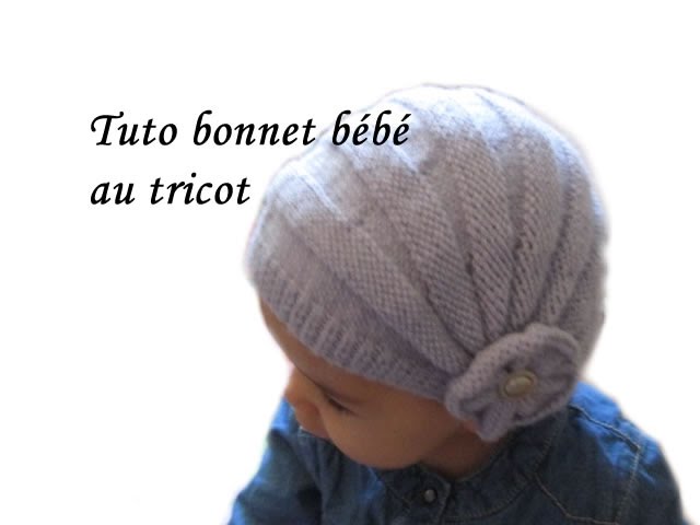 Bonnet en tricot pour bébés et enfants - argile - Bajoue