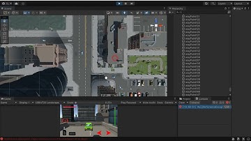 Simple car Traffic System #unity #gamedev #devlog #shorts