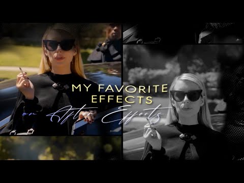 my FAVORITE EFFECTS on AFTER EFFECTS #1 | brianflms