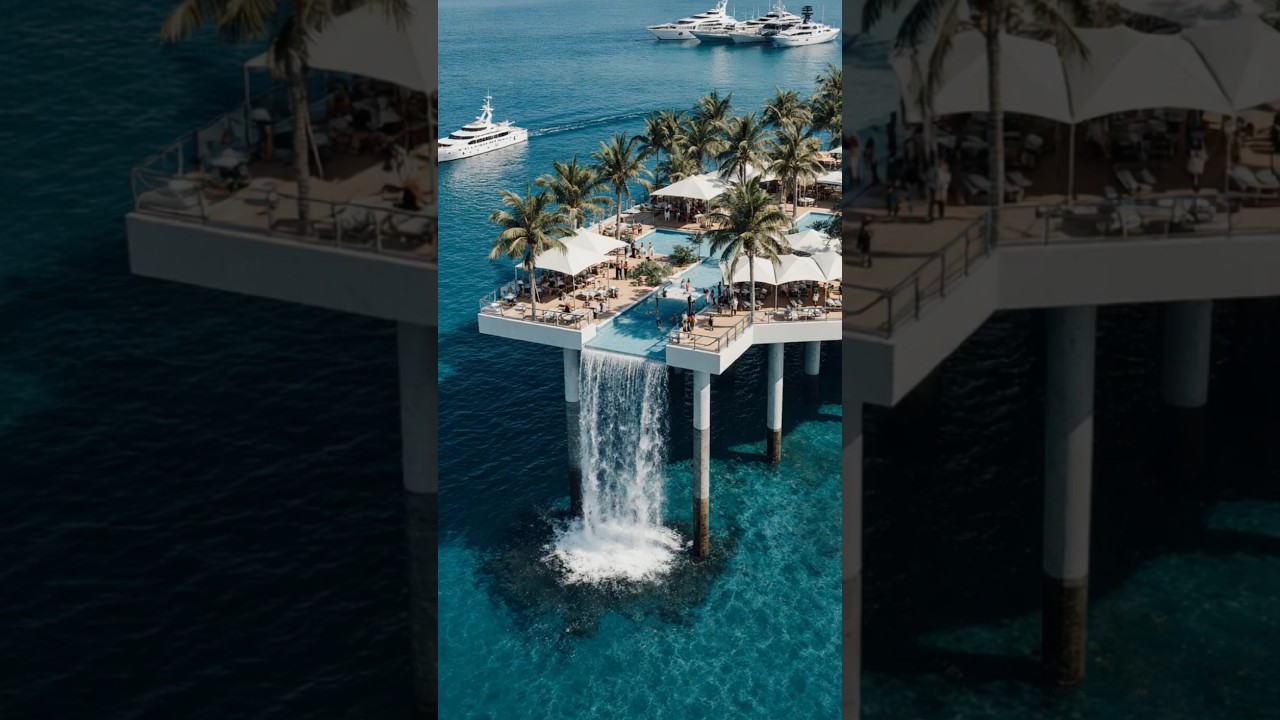 Floating Mansion With a Waterfall Pool | What $500 Million Looks Like 
