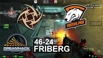 friberg POV 46-24 vs. Virtus Pro (DreamHack Winter 2014)
