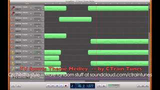 TV Sports Theme Medley (using GarageBand) screenshot 3