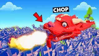 CHOP'S DRAGON VS 1000 SOLDIERS WHO WILL WIN?