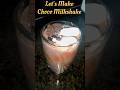 Let’s Make Chocolate Milkshake 🍫🥤 | Easy & Refreshing Recipe #Shorts #milkshake #chocolate