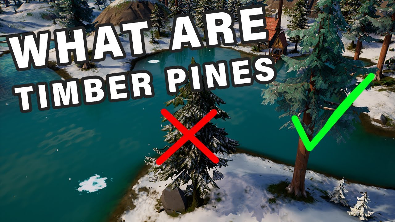 How to Knock Down Timber Pines ► Fortnite