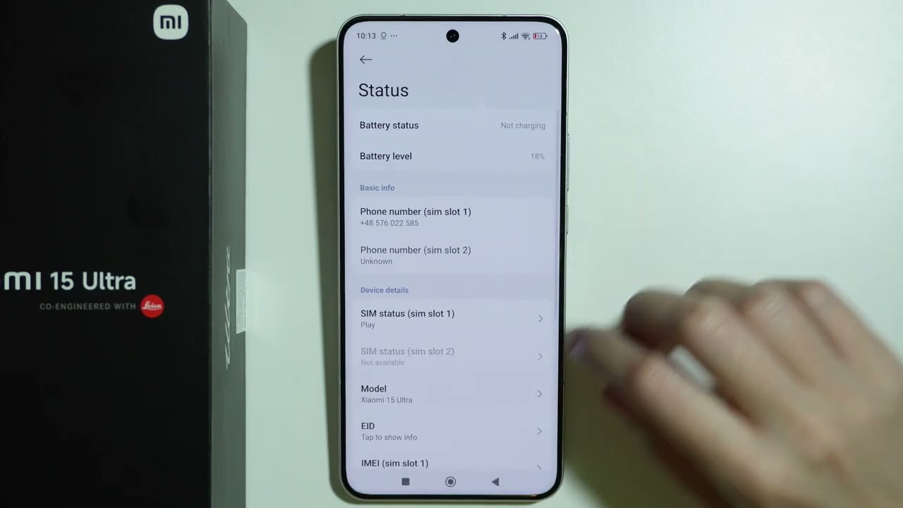 Xiaomi 15 Ultra: How to Find EID
