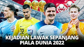 Piala Dunia Baru Mulai tapi Sudah Kocak! Momen Lawak dan Unik di Sepanjang Piala Dunia 2022