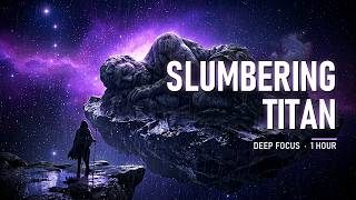 Slumbering Titan — 1 Hour of Dark Synthwave & Space Ambient for Focus (Synapse State Protocol)