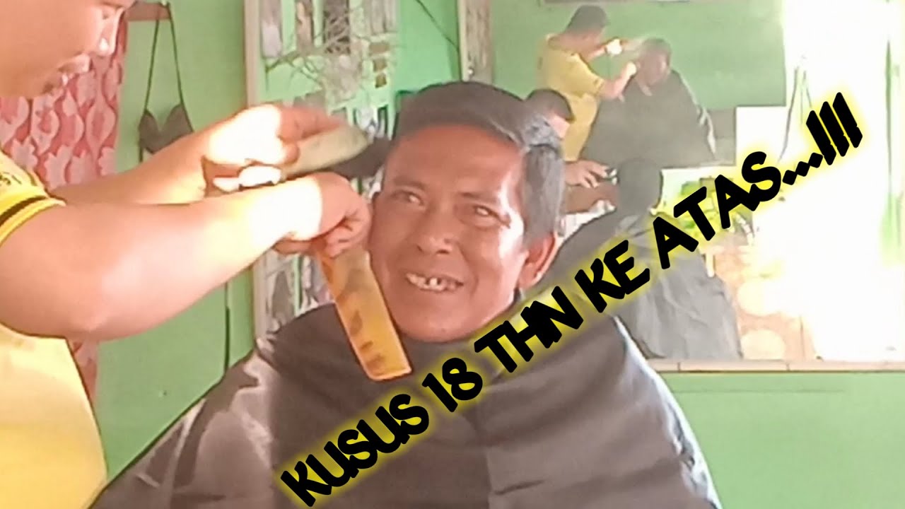 TREN PANGKAS RAMBUT  PRIA  DEWASA  YouTube