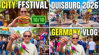 Exploring the Duisburg City Festival 2026 Germany Travel Vlog