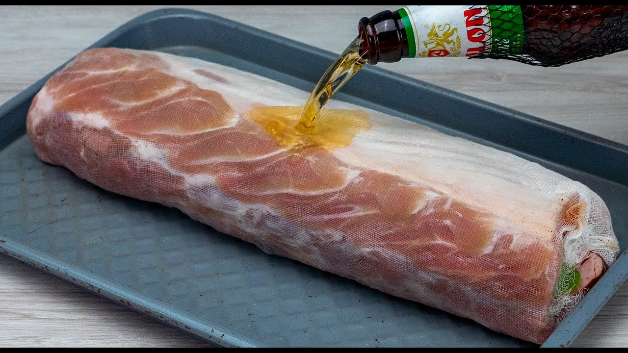 S pivem a gázou - takhle se připravuje dokonalá roláda!