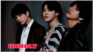 𝐔𝐍𝐇𝐎𝐋𝐘 🥵edit ft. Vminkook 🔥🔥l Resimi