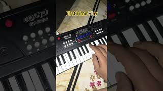 First Time Playing Harmonium | Ek Do Teen Chaar Paanch 🎶 #shorts #playstation