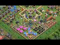 Looting Clash of clans th 18, with super yeti
