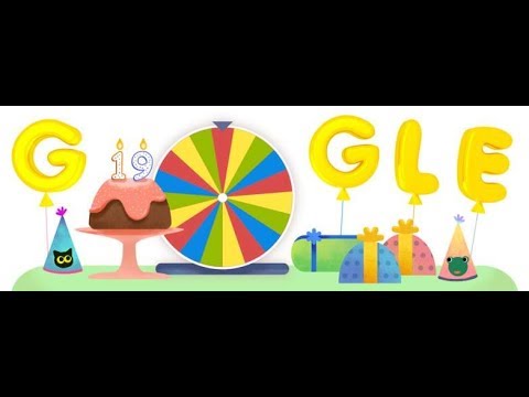 Google Birthday Surprise Spinner: All 19 Games & Other Surprises - Google Event 2017