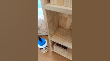 QUICK INSPIRATION II TUMBLING TOWER BLOCKS BOOKCASE DIY II MAKE IT YOURSELF DIYS II #DAILYSHORTS II