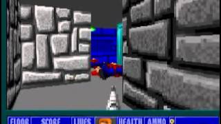 Wolfenstein 3D Walkthrough Lets Play 100 E6M4 Wolfenstein Walkthrough