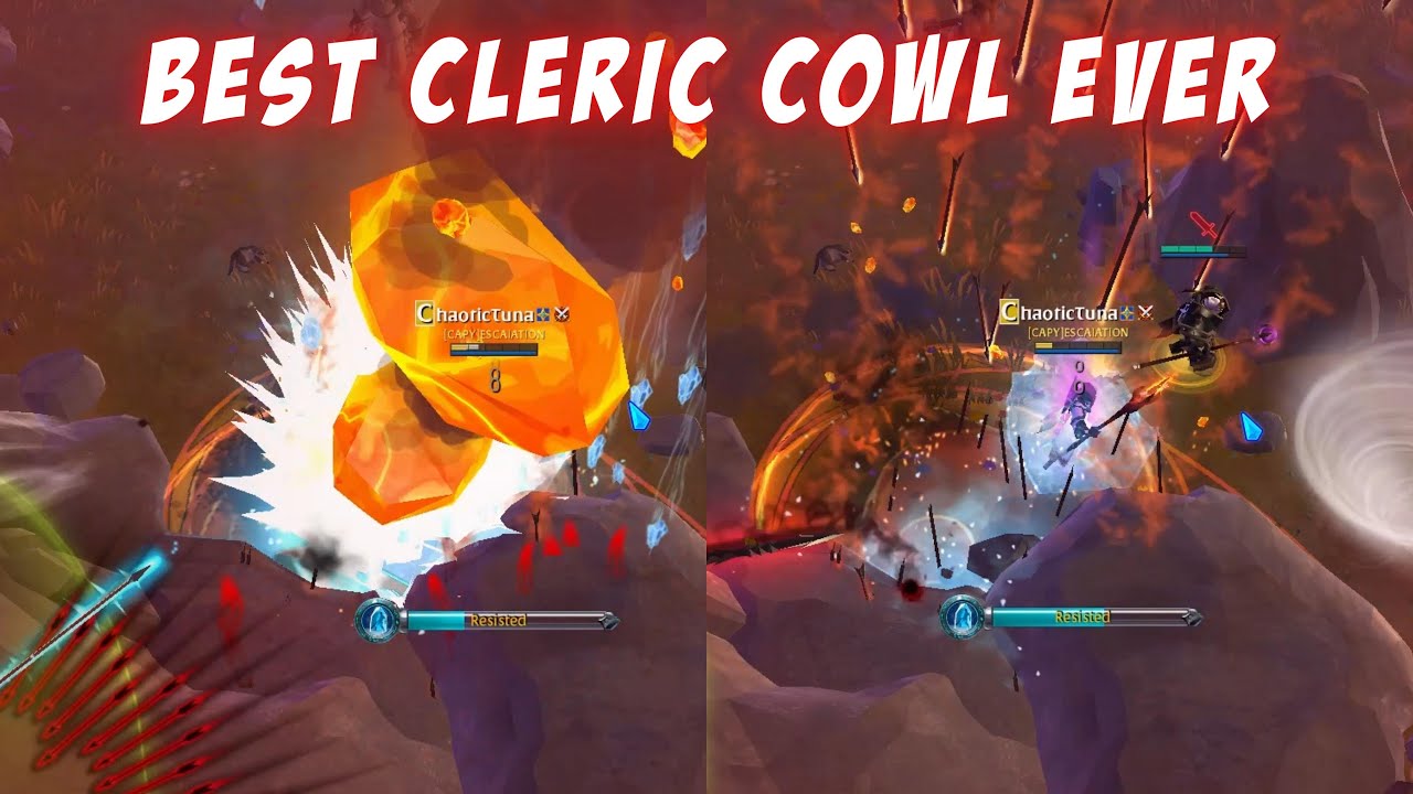 BEST CLERIC COWL EVER Albion Online ZvZ YouTube