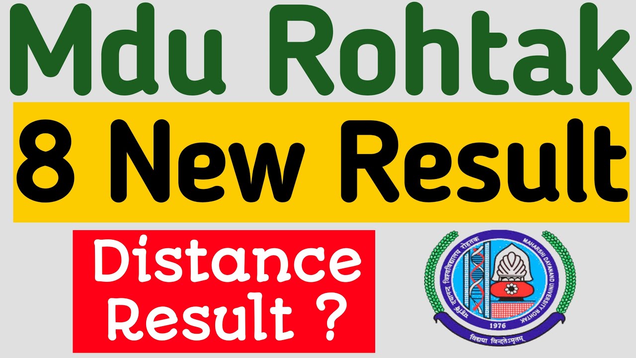 Mdu latest result 2022 | mdu new result 2022 | mdu result update 2022 | mdu result 2022