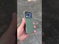 iPhone 17 Pro Deep Blue with Green TechWoven Case⚡️ #shorts #trending #iphone #iphone17 #iphone17pro