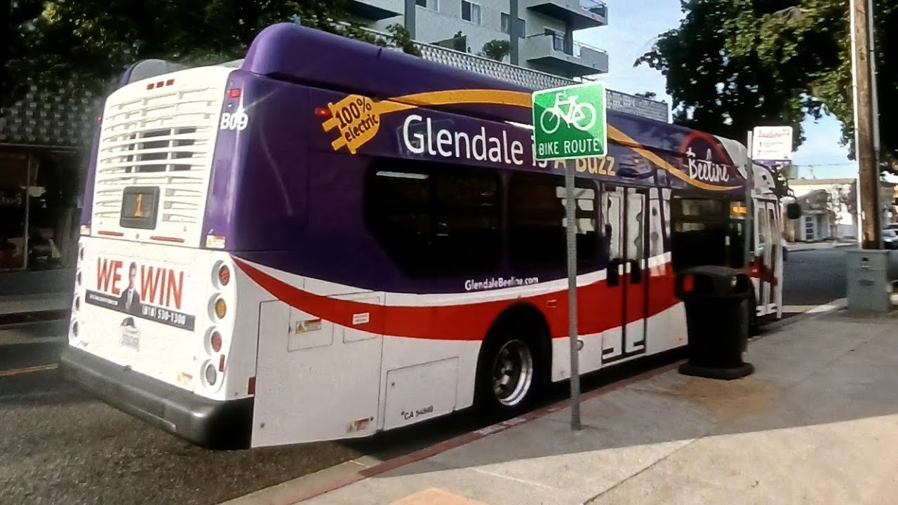 Let's Ride Glendale Beeline 2025 New Flyer XE35 #B09