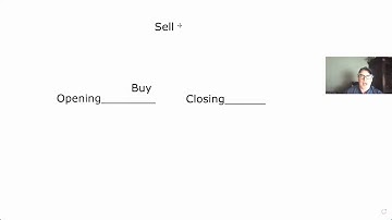 Opening vs closing options (way too fast rundown ) #options #series7exam #sieexam