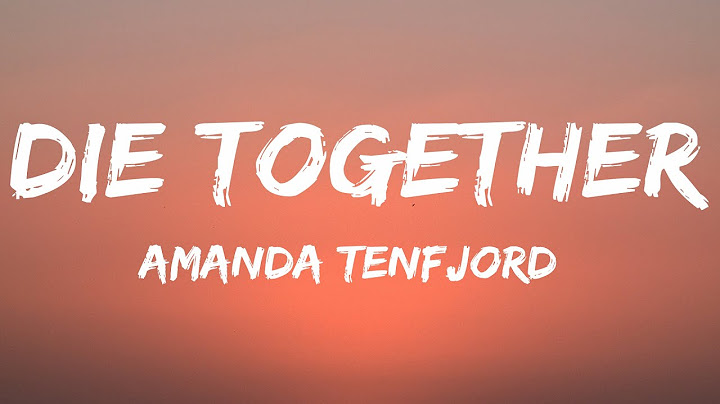 Amanda Tenfjord - Die Together (Lyrics) Greece 🇬🇷 Eurovision 2022