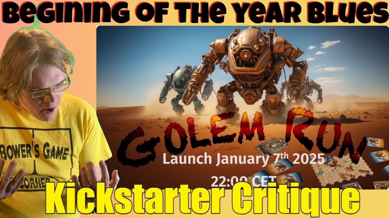 Golem Run - Race, bet, fix and win - They put the date and i cover it - Kickstarter Critique Review