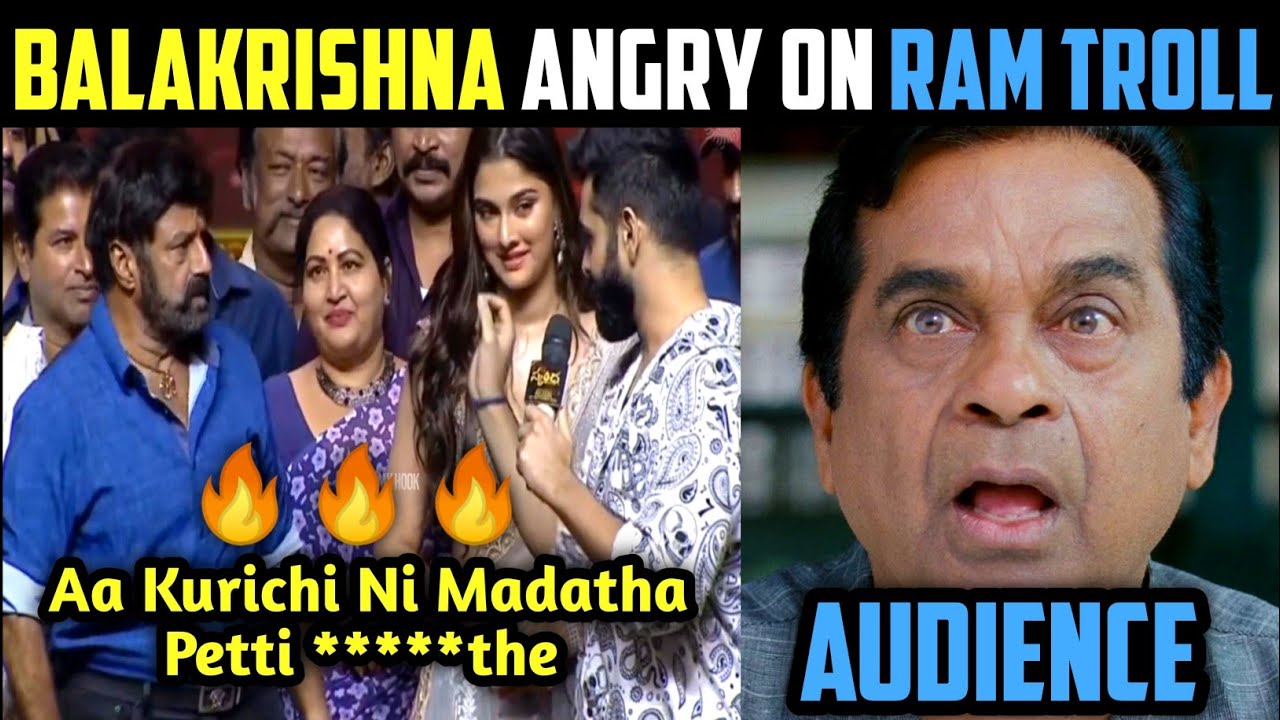 Balakrishna Serious On Ram Pothineni Troll || Skanda || NBK || Skanda Ram Speech || Telugu Trolls