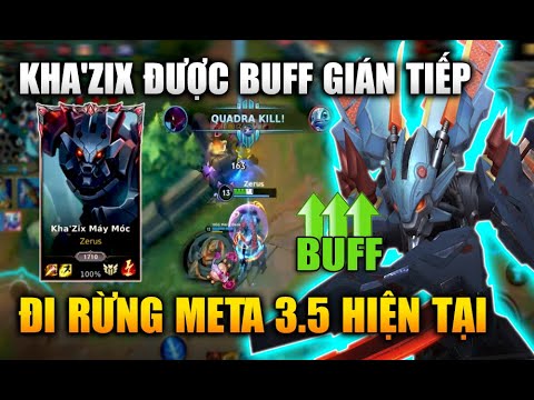 Video [LMHT Tốc Chiến] Kha'Zix Buff Gián Tiếp Rừng Meta 3.5... - youtube