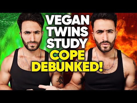 ANTI-VEGANS COPING OVER NEW VEGAN TWIN STUDY! (DEBUNKED)