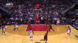 Bradley Beal Rattles Home the Long Three to Beat the Shot Clock