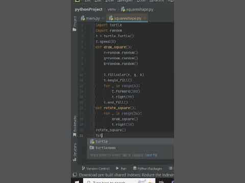 How to create graphics using Python turtle #python #turtle #pydroid3 ...
