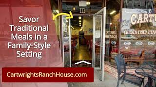 Cartwright's Ranch House - Best Chicken Fried Steak in Denton TX - Best Dinner in Denton