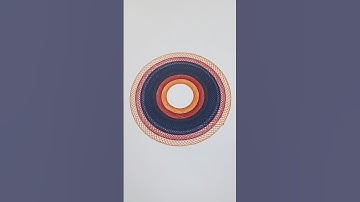 spirograph creation #art #spirograph #viral #satisfying #relaxing #asmr #shorts #trending