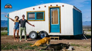 Custom DIY Travel Trailer Tiny House - One Of A Kind Unique Design