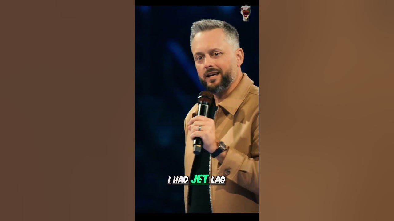 Nate Bargatze on 16 Hour Flights, Breakfast Buffets and Surviving Jet Lag #shorts