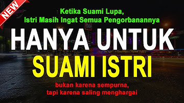 VIDEO INI HANYA BOLEH DILIHAT SUAMI ISTRI! Ketika Suami Lupa, Istri Masih Ingat Semua Pengorbanannya