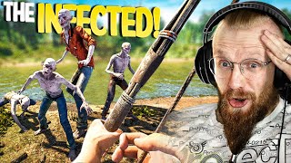 A ZOMBIE HORDE FOUND MY SURVIVAL SHELTER! - The Infected 2022 | EP 3