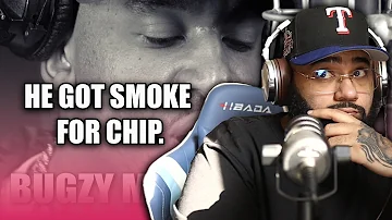 Bugzy Malone VS Chip BEGINS?! Fire In The Booth - REACTION