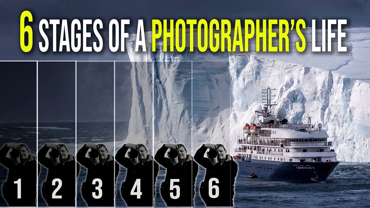 Шесть этапов жизни фотографа