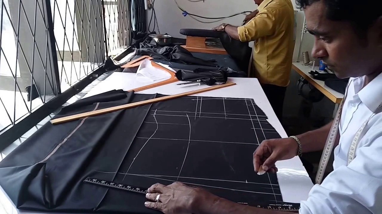 How to cut a coat (front part 2) YouTube